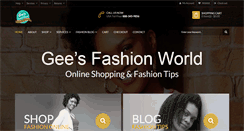 Desktop Screenshot of geesfashionworld.com